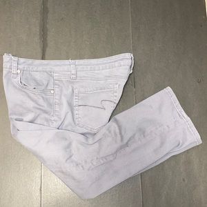 C'est Toi Size 15 Gray Straight Leg Jeans